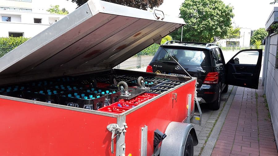 Getränke sind da